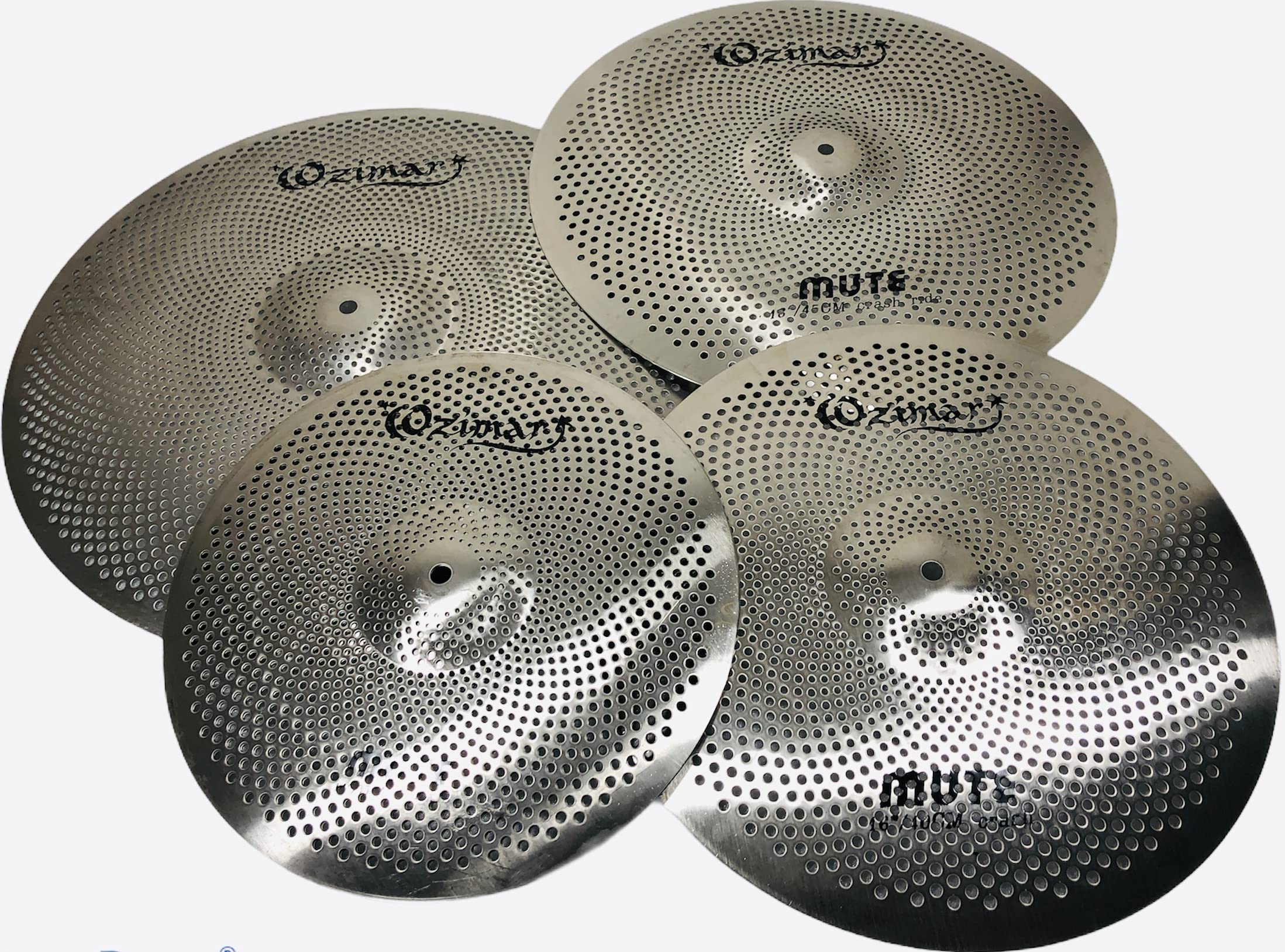 PAQUETE DE PLATILLOS DE BAJO VOLUMEN MUTE CYMBAL SET : Amazon.com